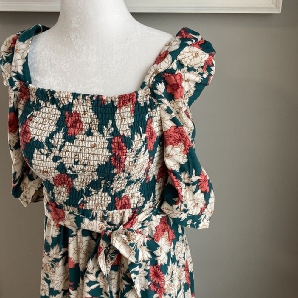 Melrose & Market High Low Boho Floral Dress Size XS - Picture 8 of 11